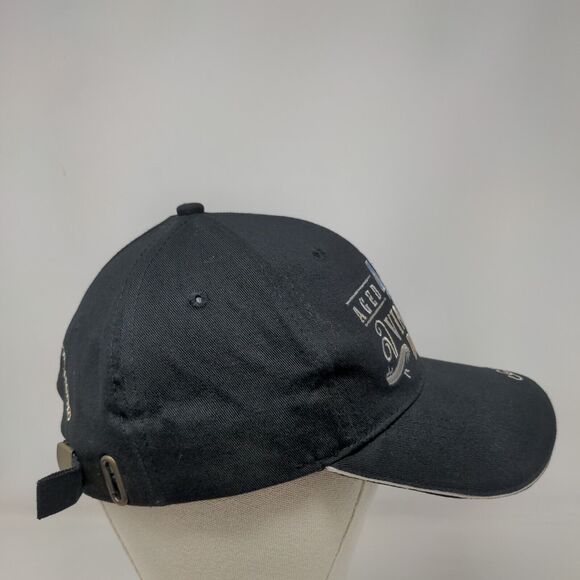 Aged 40 Years Vintage Dude Slideback Hat Black One Size Adjustable Laid Back - Picture 4 of 7